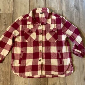 Plaid Shacket Women’s Size XXL